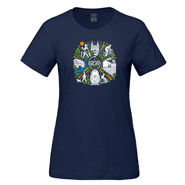 Ladies Cotton T-Shirt Thumbnail